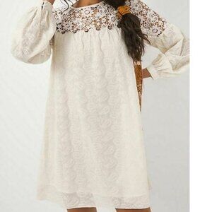 Anthropologie Josephine Lace Tunic Dress